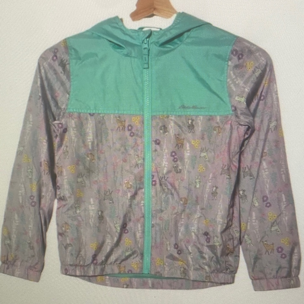 Colorful Hooded Jacket with Fun Print